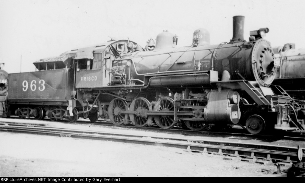 SLSF 2-8-0 #963 - St Louis-San Francisco